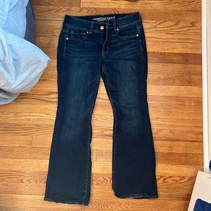 American Eagle super stretch kick boot jeans